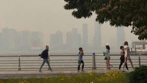 Canada wildfires cause haze over NYC