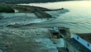 Russia, Ukraine accuse each other of destroying dam
