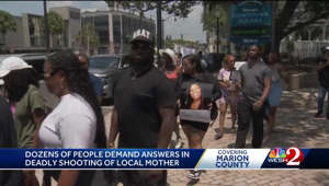 'Straight up murder': Protestors demand answers after Ocala woman shot dead through front door