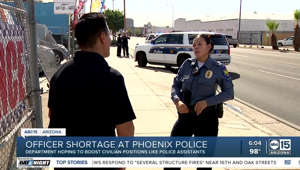 Phoenix police hoping to boost civilian positions amid officer shortage