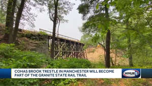 Once hidden trestle in Manchester to become part of Granite State Rail Trail