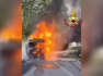 Incendio distrugge mezzo pesante nel padovano