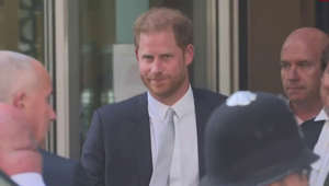 Prince Harry leaves High Court