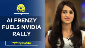 Tech @ Work | AI Frenzy Fuels Nvidia Rally | Nvidia | Tech | Technology News | Digital | CNBC TV18