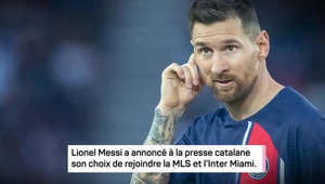 Lionel Messi a annoncé ce mercredi dans une interview accordée aux médias catalan Sport et Mundo Deportivo, son choix de rejoindre l'Inter Miami, après deux saisons au PSG..