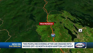 2 people injured in car crash in New Hampton