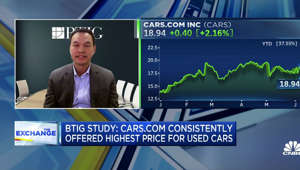 Cars.com consistently offers the highest price for used cars, says BTIG's Marvin Fong