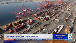 West Coast port workers don't show up to work over labor dispute