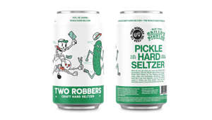 The brand has teamed with Two Robbers for a craft, alcoholic beverage that tastes like pickles.