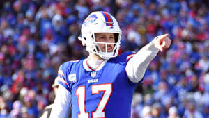 Bills quarterback Josh Allen led Buffalo to the playoffs this season.