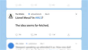 El polémico vídeo del Inter Miami para anunciar el fichaje de Messi que va a traer cola