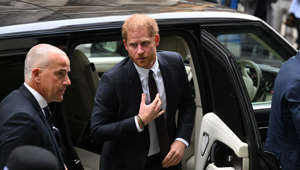After seven hours on the stand, Prince Harry appeared to choke back tears on the second day of his phone hacking trial against Mirror Group Newspapers.