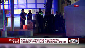 Manchester police investigating crash at Pine, Merrimack streets