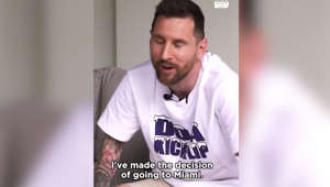 VIDEO: The moment Messi confirmed his move to Inter Miami