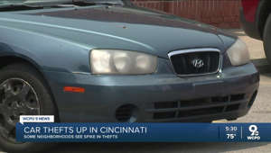 Car thefts on the rise in Cincinnati