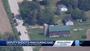 Ozaukee County deputy shoots man during raid