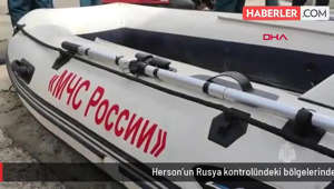 Herson'un Rusya kontrolündeki bölgelerinde kurtarma çalışmaları sürüyor
