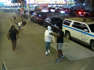 Video shows New York City subway attack suspects leaving scene