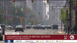 Hazardous haze impacting those with health issues around metro Detroit