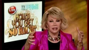 Joan Rivers on Good Day Sacramento Tuesday morning July 28th, 2009.  Channel 31's Mark S. Allen pisses off Joan Rivers because he insults her daughter Melissa live on the air.  Possible FCC fine for channel 31 for allowing obsenity live on the air.


Check it out on my non-censoring Bitchute channel:


https://www.bitchute.com/video/4PIOvI9ePvTU/