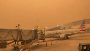 Pilot Shows Reduced Visibility at New York Airport, Amid Ongoing Wildfire Smoke Crisis
