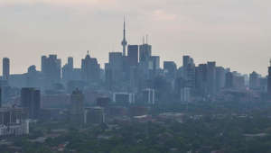 Smoky skies in Toronto with Ottawa, Kingston, Ont., getting a respite