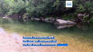 Parts of southern France are restricting water as 10% of Europe faces a crisis situation due to drought.