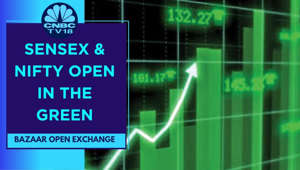 Indices Open Marginally Higher, Sensex Up 94 Points, Nifty Around 18,660 | Bazaar Open Exchange