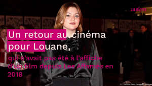 Louane transformée, elle change de look pour son grand retour au cinéma (PHOTO)