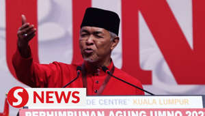 Umno assembly: Give unity government a chance, says Zahid