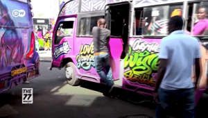 Introducing "Matatu surfing". It's a trend, but also a traffic hazard in Kenya's big cities.