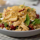 Try this make-ahead herby grilled chicken pasta salad