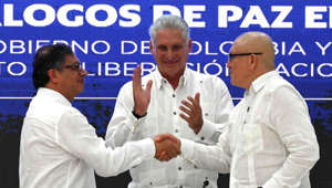 La Jornada - El Gobierno de Colombia y el ELN acuerdan un alto el fuego bilateral