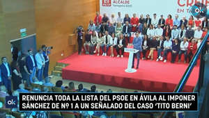 Renuncia toda la lista del PSOE en Ávila al imponer Sánchez de nº 1 a un señalado del caso ‘Tito Berni’