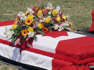 Funerali e sepoltura per tre canadesi caduti nella Grande Guerra