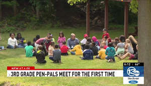 Third graders find friendship through pen pal letters and a memorable meetup