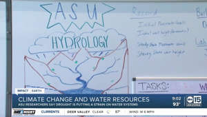 How is climate change impacting Arizona's water resources