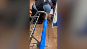 Watch: Video shows man held down by Kansas City police in Walmart