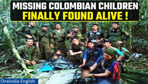 Colombian authorities have confirmed that four indigenous children who went missing in the Colombian Amazon after surviving a plane crash 40 days ago have been finally found alive.  All 4 children were rescued yesterday by the military near the border between Colombia’s Caqueta and Guaviare provinces, close to where the small plane had crashed. This crash had triggered a massive rescue operation for the four siblings. Colombian President Gustavo Petro posted a photo of military personnel and indigenous people, purportedly involved in the rescue operation and confirmed the happy news of the rescue. Earlier, on May 17, the President had announced finding the children..but had later retracted his claim. He deleted the tweet the next day saying that the information - which his office had been given by Colombia's child welfare agency - could not be confirmed at that point of time.  #Colombiachildrenrescued #Colombia #Amazonforest                ~HT.97~PR.153~ED.102~