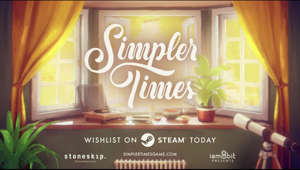 Introducing Simpler Times, a new game from iam8bit Presents and stoneskip. WISHLIST NOW ON STEAM: https://store.steampowered.com/app/1812210/Simpler_Times/

In Simpler Times, you step into the shoes of Taina as she prepares to move out of her childhood home and begin the next chapter of her life. Relive her memories and learn how she grew into the creative, expressive person she has become. This is a contemplative, cozy experience. There is no score, no timer, no combat, no failing, and no anxiety. Just vibes.