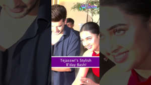 Tejasswi Prakash Celebrates Her B'day Bash In Style! Cuts Cake With Hubby Karan Kundrra | WATCH