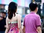 The pair were filmed stepping out together, hand in hand, in Chengdu, Sichuan province: Photo: Weibo