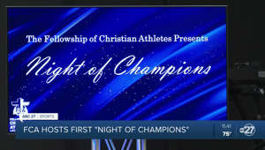Fellowship of Christian Athletes hosts first 'Night of Champions' awards banquet