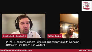2024 OL William Sanders Details His Relationship With Alabama Offensive Line Coach Eric Wo