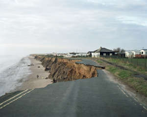 The Holderness coast located in the north east of England is one of Europe’s fastest eroding coastlines. The devastating consequence of this is villages and land slowly disappearing into the sea. The Lost Villages project explores the constant battle between the North Sea and the mainland, and to document the irreversible change taking place on the ancient coast, formed during the last ice age. Photographer Neil White says: ‘The speed of erosion has increased significantly in the past decade thanks to rising sea levels – linked to climate change. It is estimated that up to 32 villages dating back to Roman times have already been lost.’ (Picture: Neil A White)