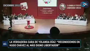 La verdadera cara de Yolanda Díaz: "Reconocemos en Hugo Chávez al más digno libertador"