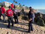 Palm Beach town first responders rescue large loggerhead sea turtle