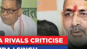 After 'Godse Son Of Land' Remark By Giriraj Singh, NDA Rivals Jump To React, JDU Neta Calls Out BJP
