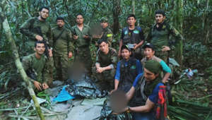 Wunder im Dschungel: 4 Kinder werden 40 Tage nach einem Flugzeugabsturz gerettet