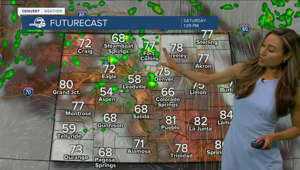 Scattered afternoon storms Saturday